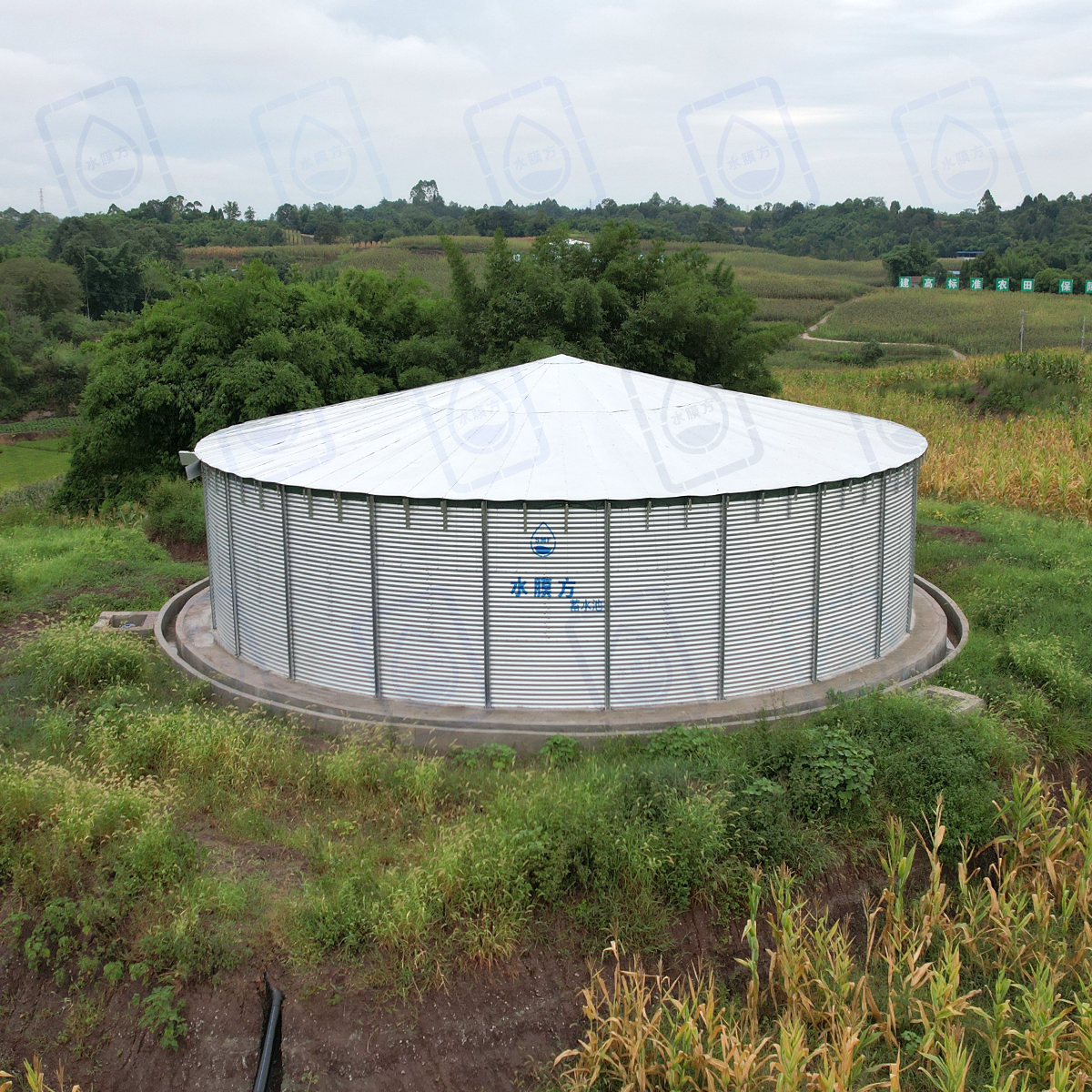 水膜方裝配式蓄水池：綠色儲水的新紀(jì)元